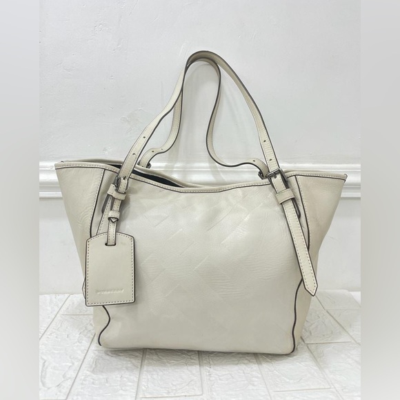 Burberry leather Canterbury tote bag - Picture 1 of 11